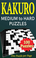 Kakuro medium to hard puzzles 100 puzzles