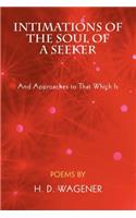 Intimations of the Soul of a Seeker
