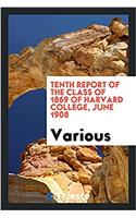 Tenth Report of the Class of 1869 of Harvard College, June 1908