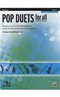 Pop Duets for All: Percussion, Level 1-4