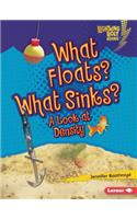 What Floats? What Sinks?