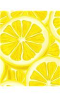 Lemons Lined Notebook