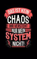 Das ist kein Chaos ihr versteht nur mein System nicht!