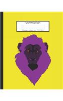 Composition: 100 pages college ruled 7.5 x 9.25 in