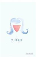Virgo Notebook: Lined Notebook Journal - Zodiac Starsign - The Maiden(12 Starsign Journals)