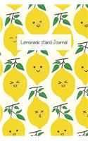 Lemonade Stand Journal: Keep Track of your business sales in an easy way! For kid's Lemonade stand!