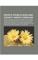 People from Cleveland County, North Carolina