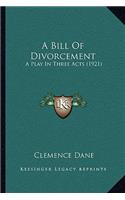 A Bill of Divorcement