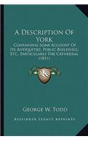 A Description Of York
