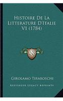 Histoire De La Litterature D'Italie V1 (1784)