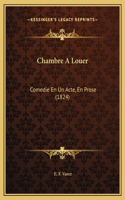 Chambre A Louer