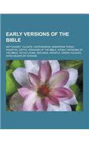 Early Versions of the Bible