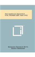 American Architect V141, Number 2607, May, 1932