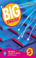 Big English AmE 2nd Edition 5 Student Book with Online World Access Pack