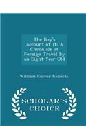 The Boy's Account of It