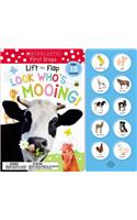 Look Who's Mooing! Lift the Flap: Scholastic Early Learners (Sound Book)