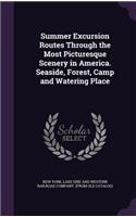 Summer Excursion Routes Through the Most Picturesque Scenery in America. Seaside, Forest, Camp and Watering Place: (English)