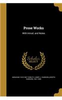 Prose Works