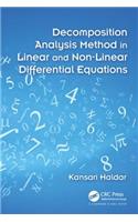 Decomposition Analysis Method in Linear and Nonlinear Differential Equations