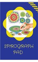 Spirograph Design Pad/Notebook/Journal