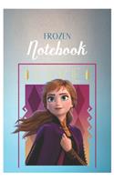 Frozen Notebook: Disney Frozen 2 Elsa And Anna Sister Love Disney Frozen Blank Ruled Elsa Princess Frozen Notebook for Girls with 120 Pages of 6in x 9in Blank Paper 