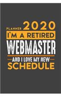 Planner 2020 for retired WEBMASTER