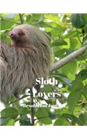 Sloth Lovers Resolution Journal: 130 Page Journal with Inspirational Quotes on each page. Ideal Gift for Family and Friends. Undated so can be used at anytime.