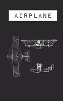 AIRPLANE Lined Notebook