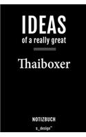 Notizbuch für Thaiboxer