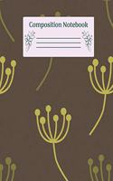 Composition Notebook: Wide Ruled Notebooks Paper - Composition Notebook (Diary, Journal) 7.5x9.25in 110 Pages Wide Ruled Notebooks Paper