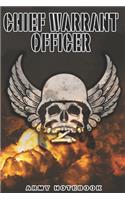 Chief Warrant Officer Notebook: This Notebook is specially for a Chief Warrant Officer. 120 pages with dot lines. Unique Notebook for all Soldiers or Vererans. Perfect as a Gift or