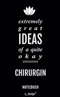 Notizbuch für Chirurgen / Chirurg / Chirurgin