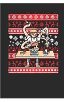 Ugly Christmas - Cooking: Dotted Bullet Grid Notebook / Journal (6 X 9 -120 Pages) - Ugly Christmas Gift Idea
