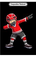 Composition Notebook: Dabbing Hockey Boys Men Kids Dab Squad Gifts Player Journal/Notebook Blank Lined Ruled 6x9 100 Pages