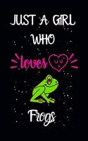 Just A Girl Who Loves Frogs