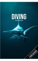 Scuba Diving Log Book Dive Diver Jourgnal Notebook Diary - Hammerhead Shark: Marine Biology Biologist Snorkeling Notepad Record with 110 Pages in 6" x 9" Inch
