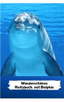 Wunderschönes Notizbuch mit Delphin