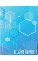 Hexagonal Graph Paper - Organic Chemistry - 150 Pages 1/4 Inch Hexagons
