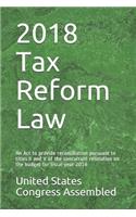 2018 Tax Reform Law