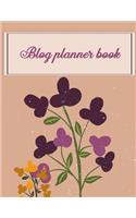 Blog planner book