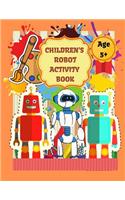 Children's Robot Activity Book