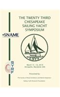 The Twenty Third Chesapeake Sailing Yacht Symposium