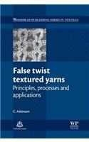 False Twist Textured Yarns