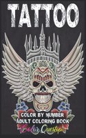 Tattoo Adult Color by Number Coloring Book