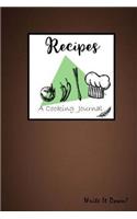 Recipes A Cooking Journal