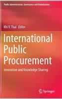 International Public Procurement: Innovation and Knowledge Sharing