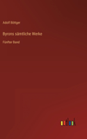 Byrons sämtliche Werke
