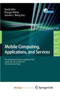 Mobile Computing, Applications, and Services
