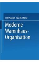 Moderne Warenhaus-Organisation