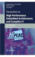 Transactions on High-Performance Embedded Architectures and Compilers V